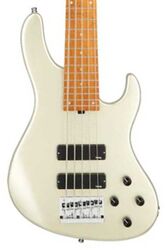 Solid body elektrische bas Sadowsky Metroexpress 24-Fret Modern Bass 5-String (MN) - Solid Champagne Metallic