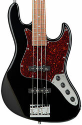 Solid body elektrische bas Sadowsky MetroLine 24-Fret Modern Bass, Alder, 4-String (Germany, MOR) - Solid black high polish