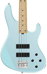 Solid body elektrische bas Sadowsky MetroLine 24-Fret Modern Bass, Ash, 4-String (Germany, MN) - Solid Ice Blue Metallic Satin