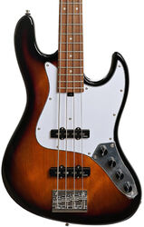 Solid body elektrische bas Sadowsky MetroExpress 21-Fret Vintage J/J Bass V2 4-String (PF) - Tobacco sunburst transparent
