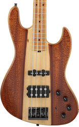 Solid body elektrische bas Sadowsky Metroline 21-Fret Standard M/M Bass 4 Ltd (Germany, MN) - Natural transparent satin