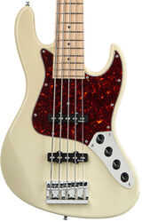 Solid body elektrische bas Sadowsky Metroline 21-Fret Vintage J/J Bass Ash 5 (Germany, MN) - Solid olympic white