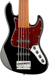 Solid body elektrische bas Sadowsky MetroExpress 21-Fret Vintage J/J Bass Fretless (5-String, MOR) - black