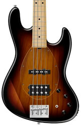 Solid body elektrische bas Sadowsky MetroLine 21-Fret Vintage M/J Bass Ash 4-String (Germany, MN) - '59 Burst Transparent 