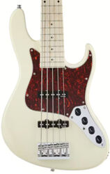 Solid body elektrische bas Sadowsky Will Lee MetroLine 22-Fret Swamp Ash 5-String (GER, MN) - Solid Olympic White