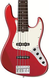 Solid body elektrische bas Sadowsky Will Lee MetroLine 22-Fret Swamp Ash 5-String (GER, MN) - Solid Candy Apple Red Metallic