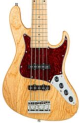 Solid body elektrische bas Sadowsky Will Lee MetroLine 22-Fret Swamp Ash 5-String (GER, MN) - Natural transparent satin