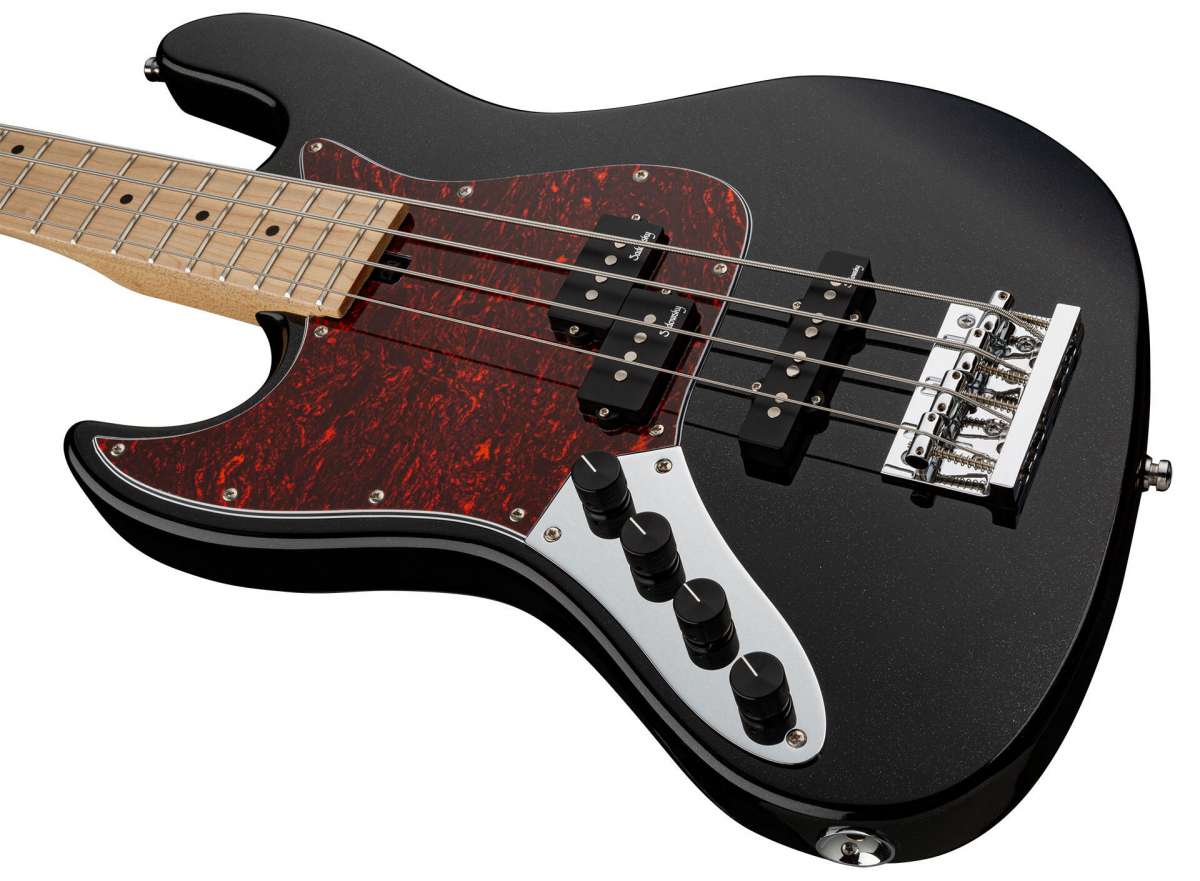 Sadowsky Hybrid P/j Bass 21 Fret 4c Metroexpress Lh Gaucher Mn - Black - Solid body elektrische bas - Variation 2