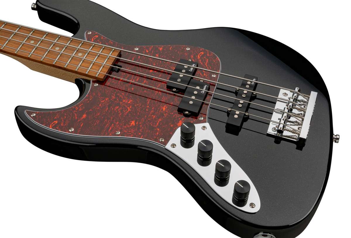 Sadowsky Hybrid P/j Bass 21 Fret 4c Metroexpress Lh Gaucher Mor - Black - Solid body elektrische bas - Variation 2