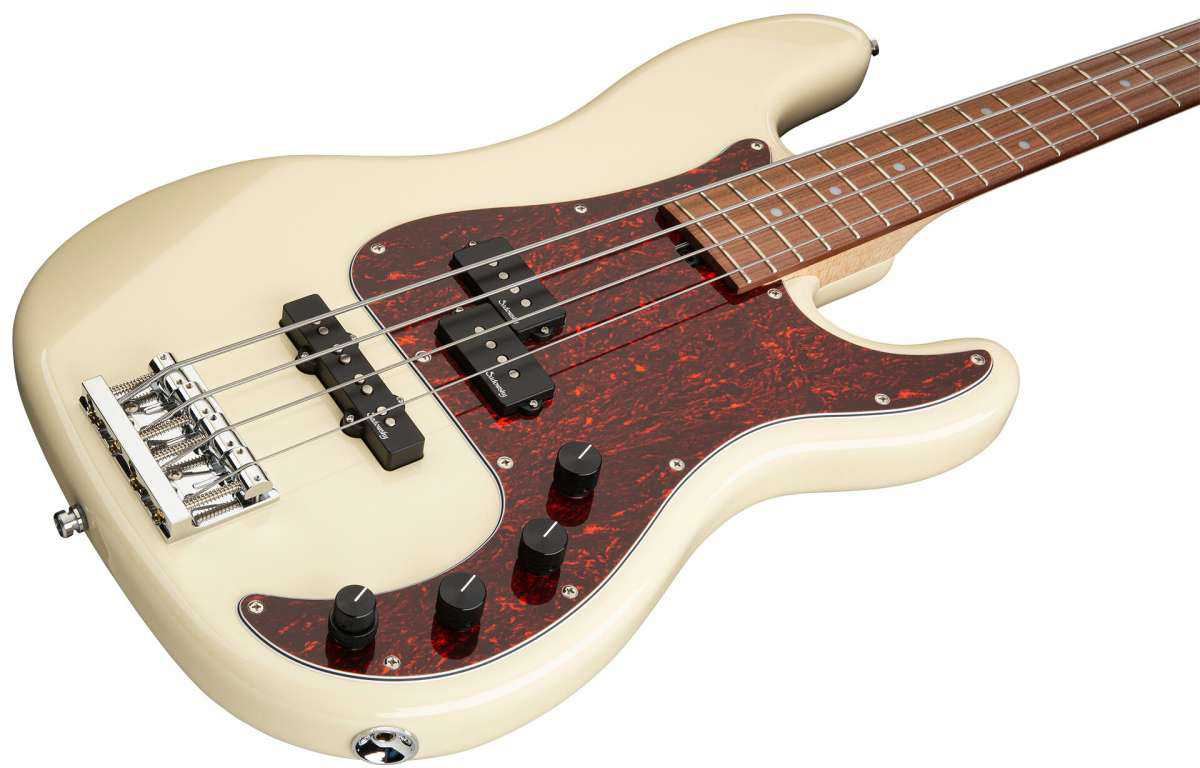 Sadowsky Hybrid P/j Bass 21 Fret Alder 4c Metroline All Active Mor - Olympic White - Solid body elektrische bas - Variation 2