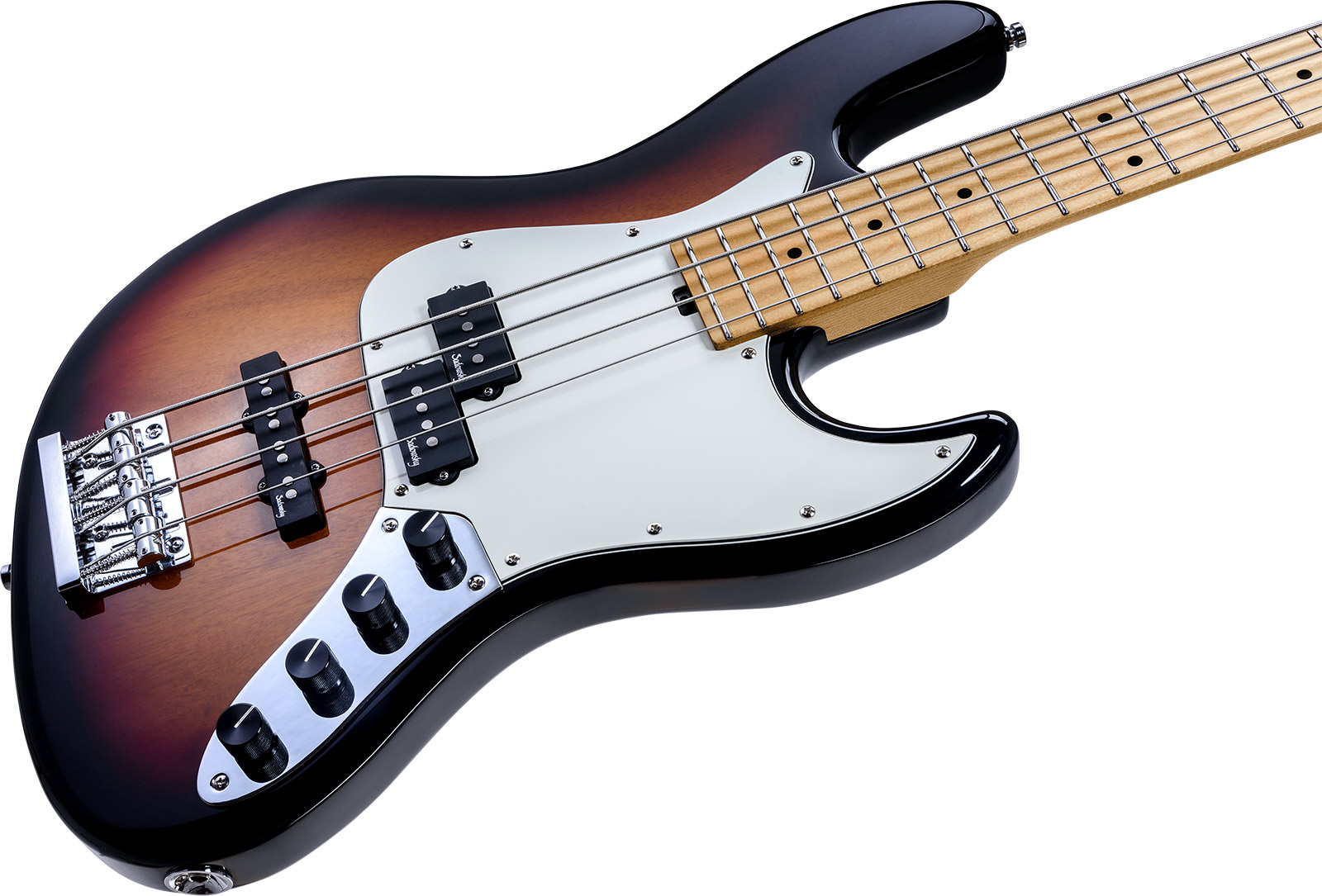 Sadowsky Hybrid Pj Bass 21 Fret 4c Metroexpress V2 Mn - Tobacco Burst - Solid body elektrische bas - Variation 2