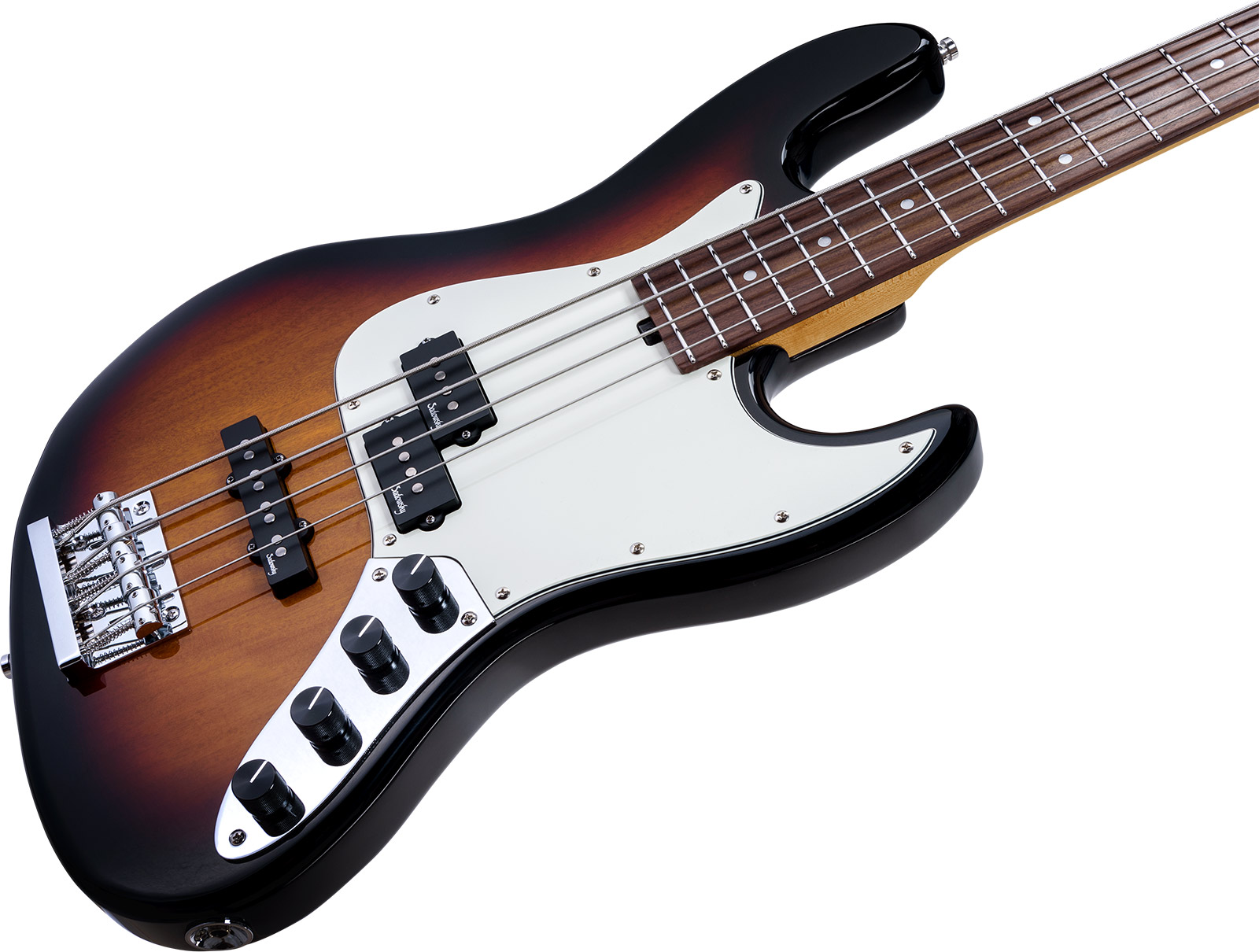 Sadowsky Hybrid Pj Bass 21 Fret 4c Metroexpress V2 Pf - Tobacco Burst - Solid body elektrische bas - Variation 2