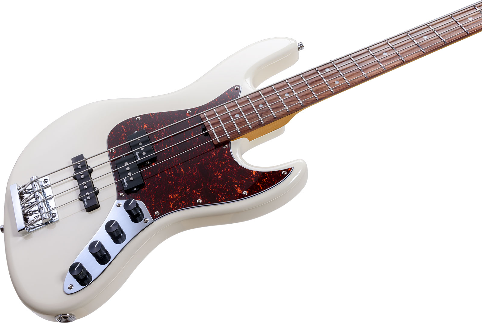 Sadowsky Hybrid Pj Bass 21 Fret 4c Metroexpress V2 Rw - Olympic White - Solid body elektrische bas - Variation 2