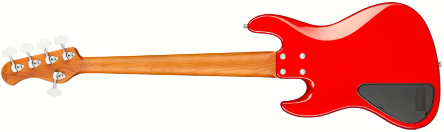 Sadowsky Hybrid Pj Bass 21-fret 5c Metroexpress Mor - Candy Apple Red Metallic - Solid body elektrische bas - Variation 1