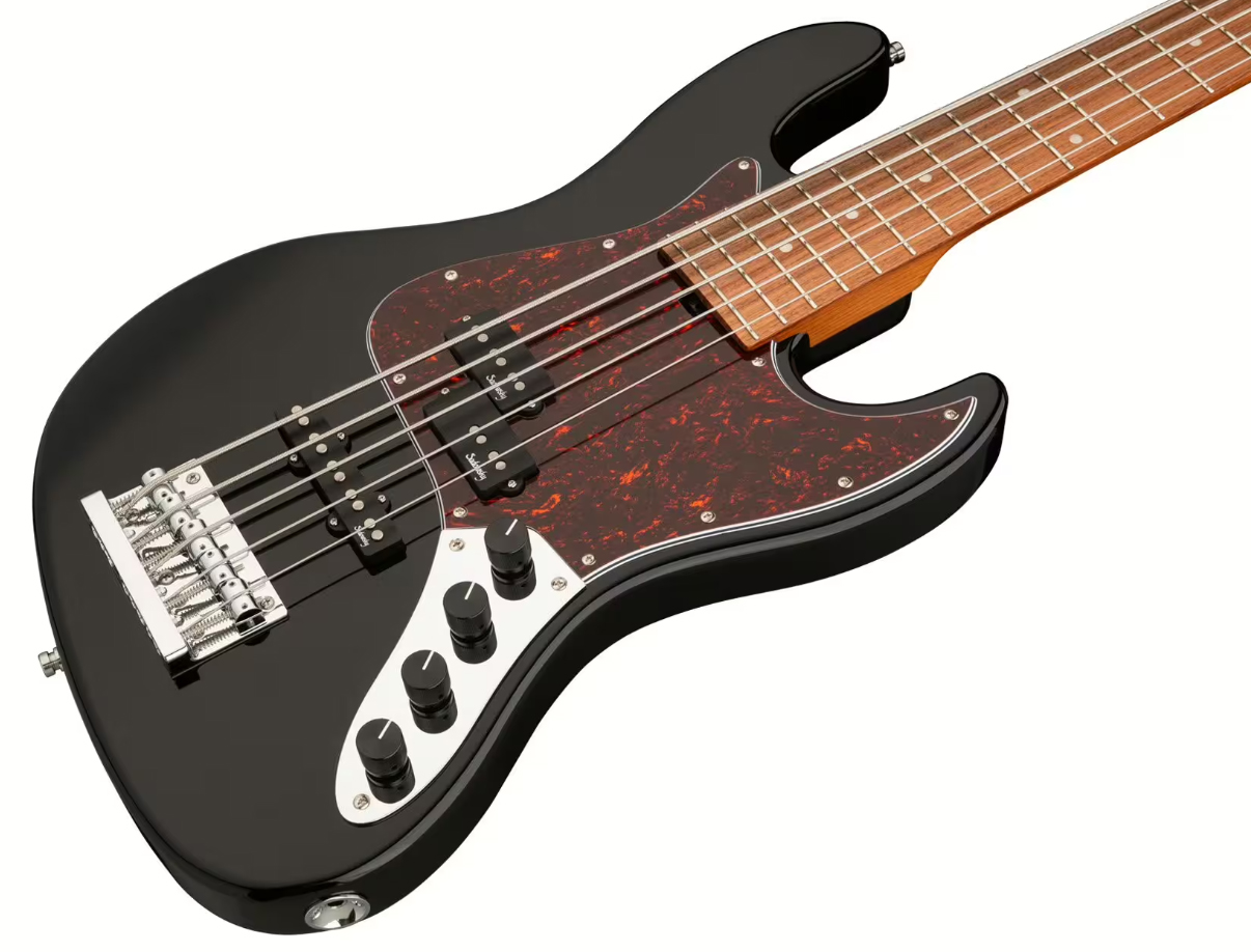 Sadowsky Hybrid Pj Bass 21-fret 5c Metroexpress Mor - Black Pearl - Solid body elektrische bas - Variation 2