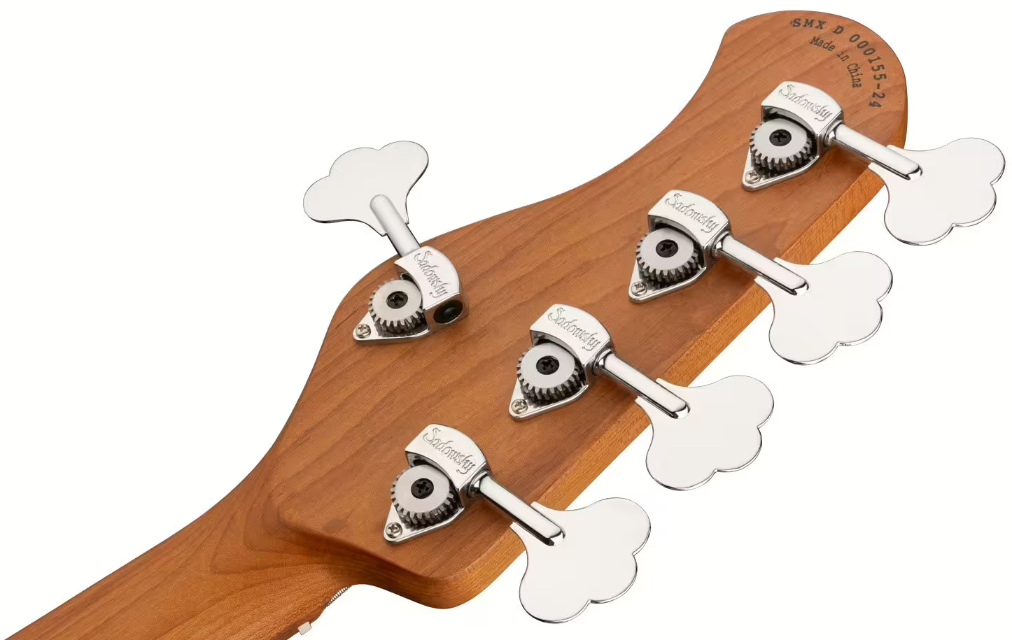 Sadowsky Hybrid Pj Bass 21-fret 5c Metroexpress Mor - Black Pearl - Solid body elektrische bas - Variation 4