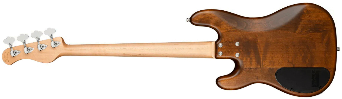 Sadowsky Hybrid Pj Bass 21 Fret Alder 4c Metroline All Active Mor - Antique Tobacco Transparent Satin - Solid body elektrische bas - Variation 1