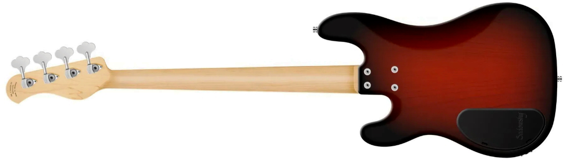 Sadowsky Hybrid Pj Bass 21 Fret Alder 4c Metroline All Active Mor - Almond Sunburst Transparent Satin - Solid body elektrische bas - Variation 1