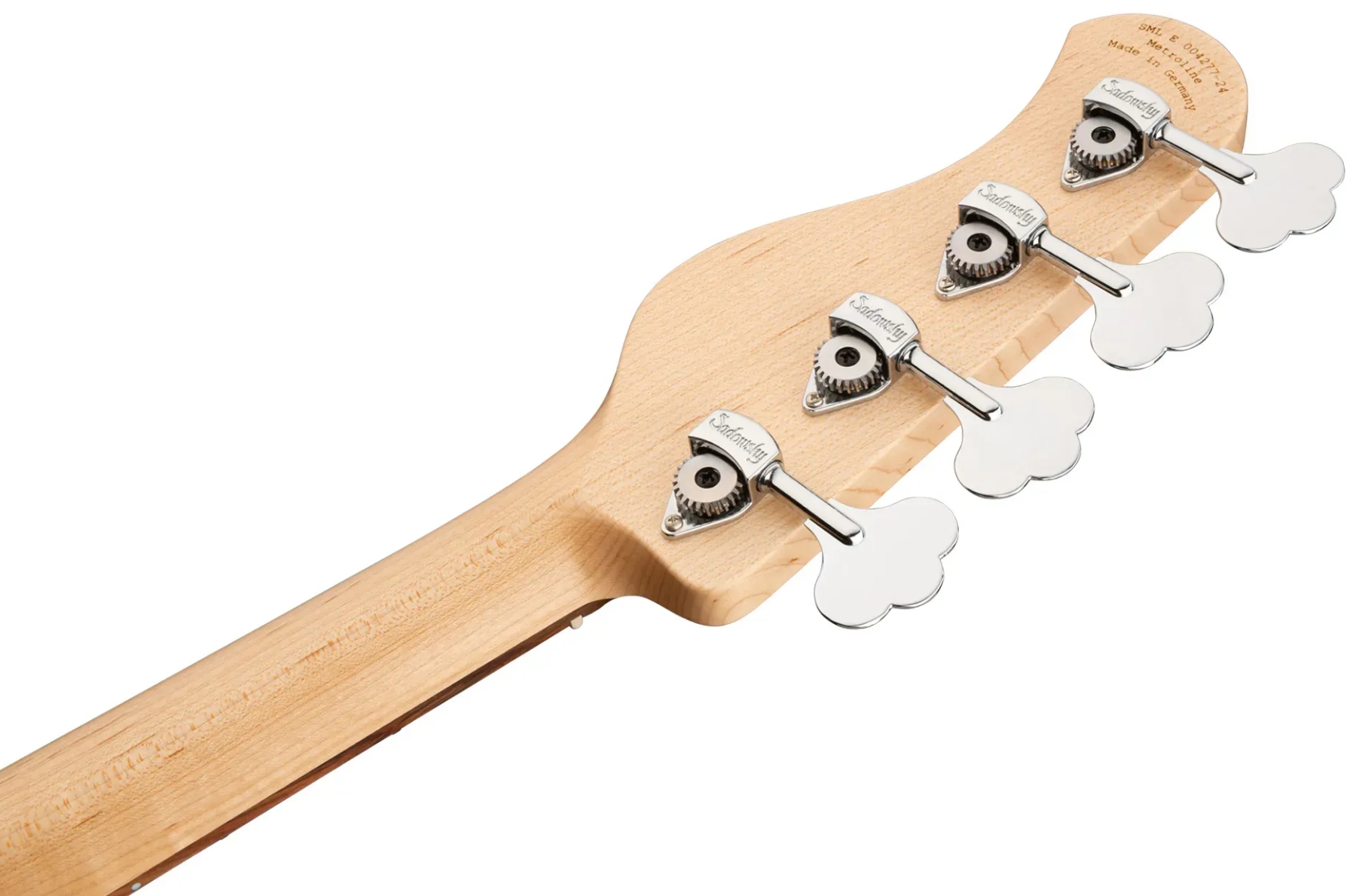 Sadowsky Hybrid Pj Bass 21 Fret Alder 4c Metroline All Active Mor - Solid Black - Solid body elektrische bas - Variation 5