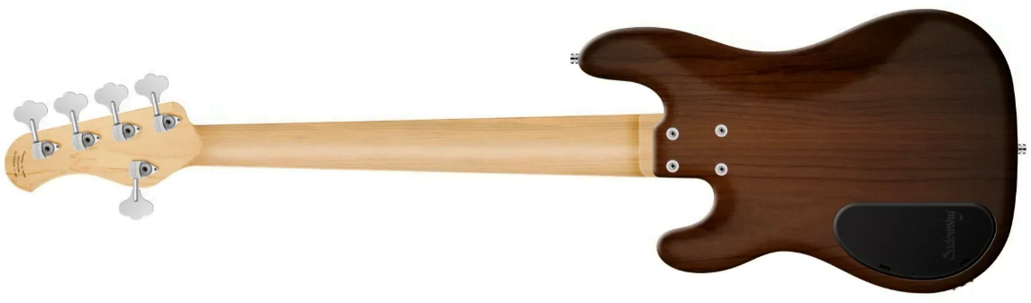 Sadowsky Hybrid Pj Bass 21 Fret Alder 5c Metroline All Active Mor - Antique Tobacco Transparent Satin - Solid body elektrische bas - Variation 1