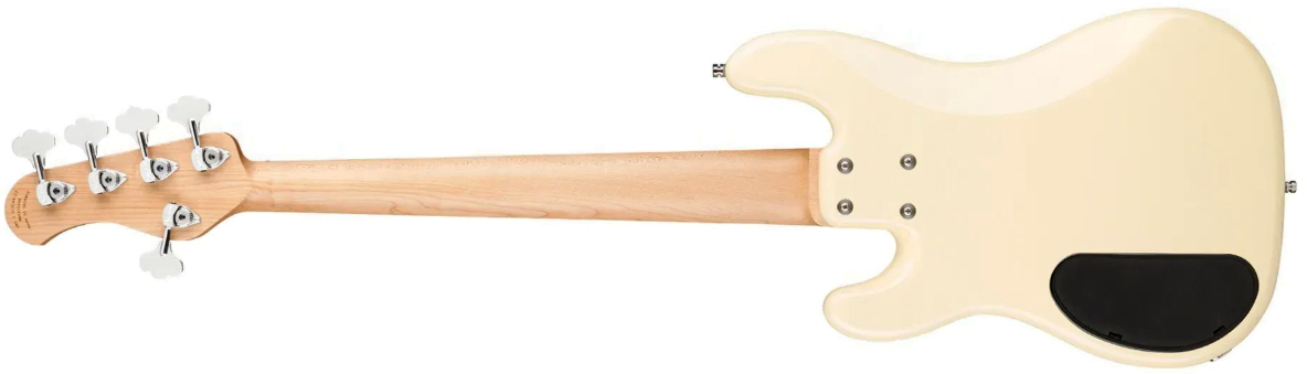 Sadowsky Hybrid Pj Bass 21 Fret Alder 5c Metroline All Active Mor - Solid Olympic White - Solid body elektrische bas - Variation 1