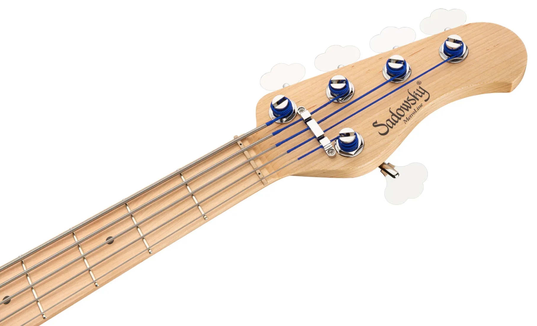Sadowsky Hybrid Pj Bass 21 Fret Ash 5c Metroline All Active Mn - Nirvana Black Transparent Satin - Solid body elektrische bas - Variation 4