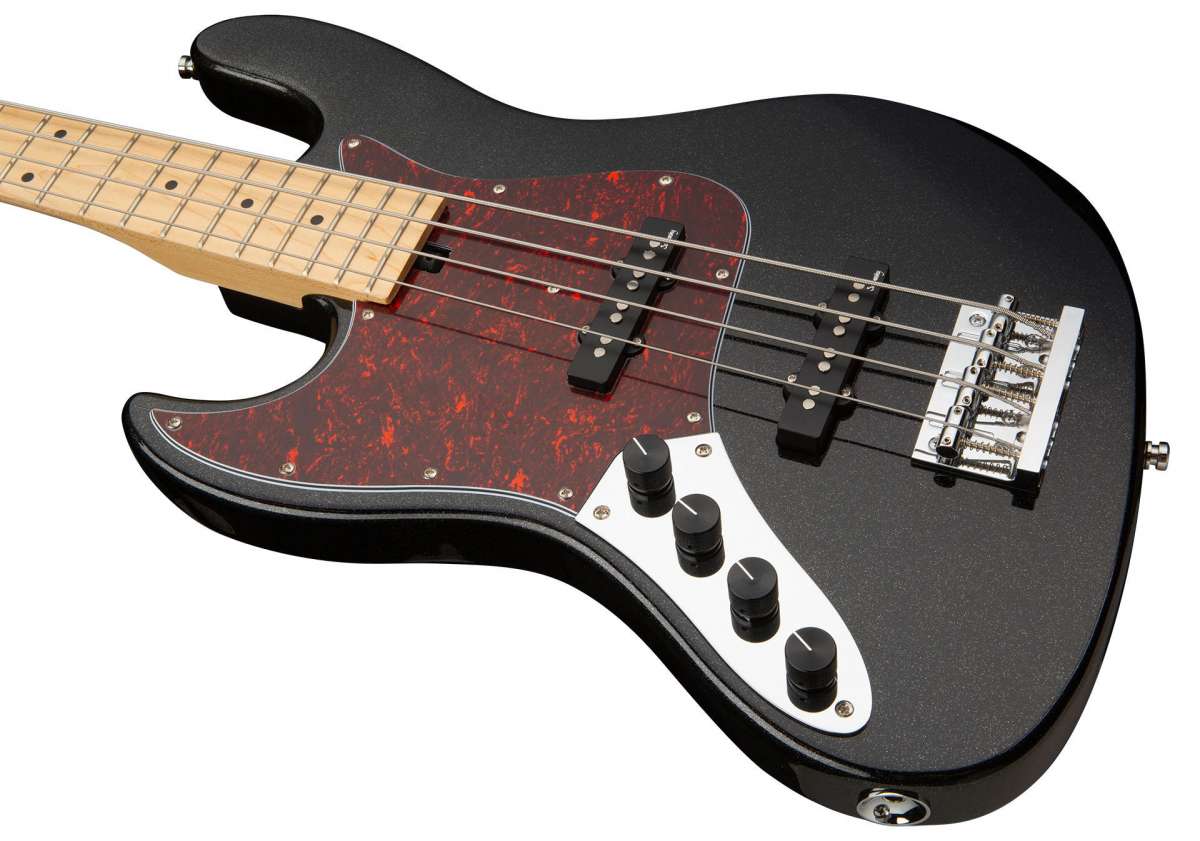 Sadowsky J/j Bass 21 Fret Vintage 4-string Metroexpress Lh Gaucher Mn - Black - Solid body elektrische bas - Variation 2