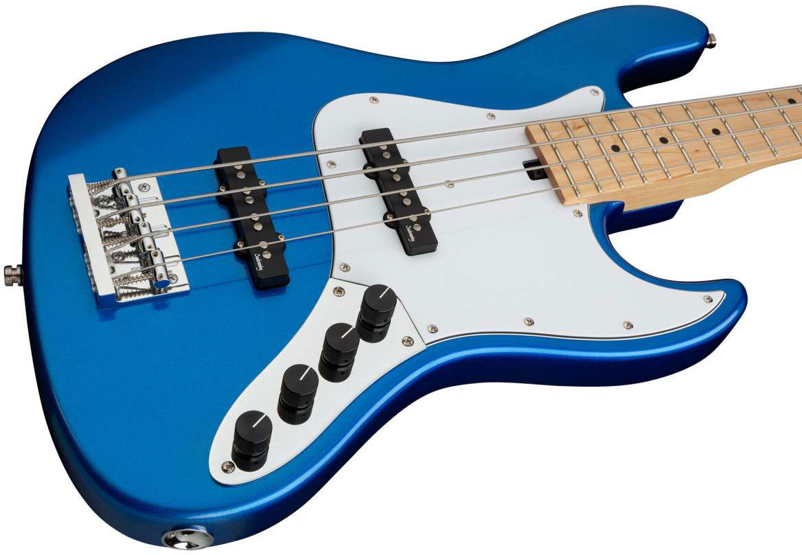 Sadowsky J/j Bass 21 Fret Vintage 4-string Metroexpress Mn - Ocean Blue Metallic - Solid body elektrische bas - Variation 2