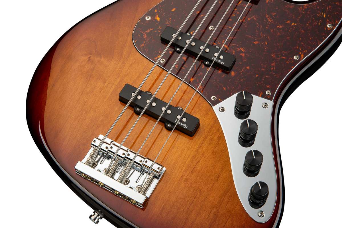 Sadowsky Vintage J/j Bass 21 Fret Alder 4c Metroline All Active Mor - '59 Burst Transparent - Solid body elektrische bas - Variation 4