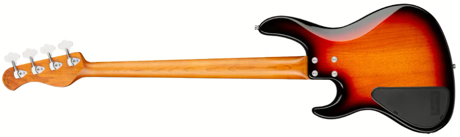 Sadowsky Modern Bass 24-fret 4c Metroexpress Active Mn - Tobacco Sunburst Transparent - Solid body elektrische bas - Variation 1