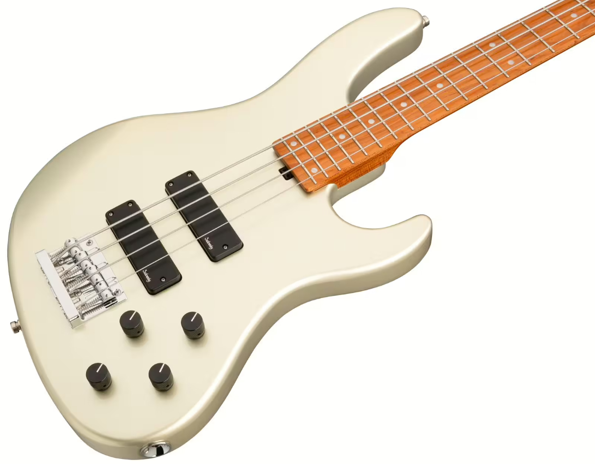 Sadowsky Modern Bass 24-fret 4c Metroexpress Active Mn - Solid Champagne Metallic - Solid body elektrische bas - Variation 2