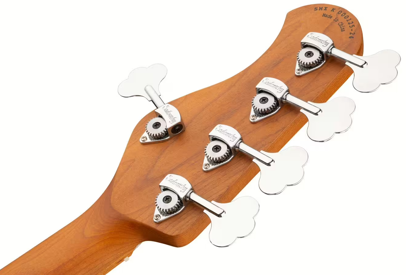 Sadowsky Modern Bass 24-fret 5c Metroexpress Active Mn - Candy Apple Red Metallic - Solid body elektrische bas - Variation 4