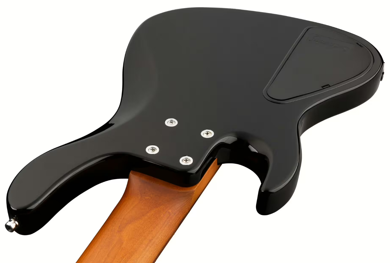 Sadowsky Modern Bass 24-fret 5c Metroexpress Active Mor - Solid Black - Solid body elektrische bas - Variation 3
