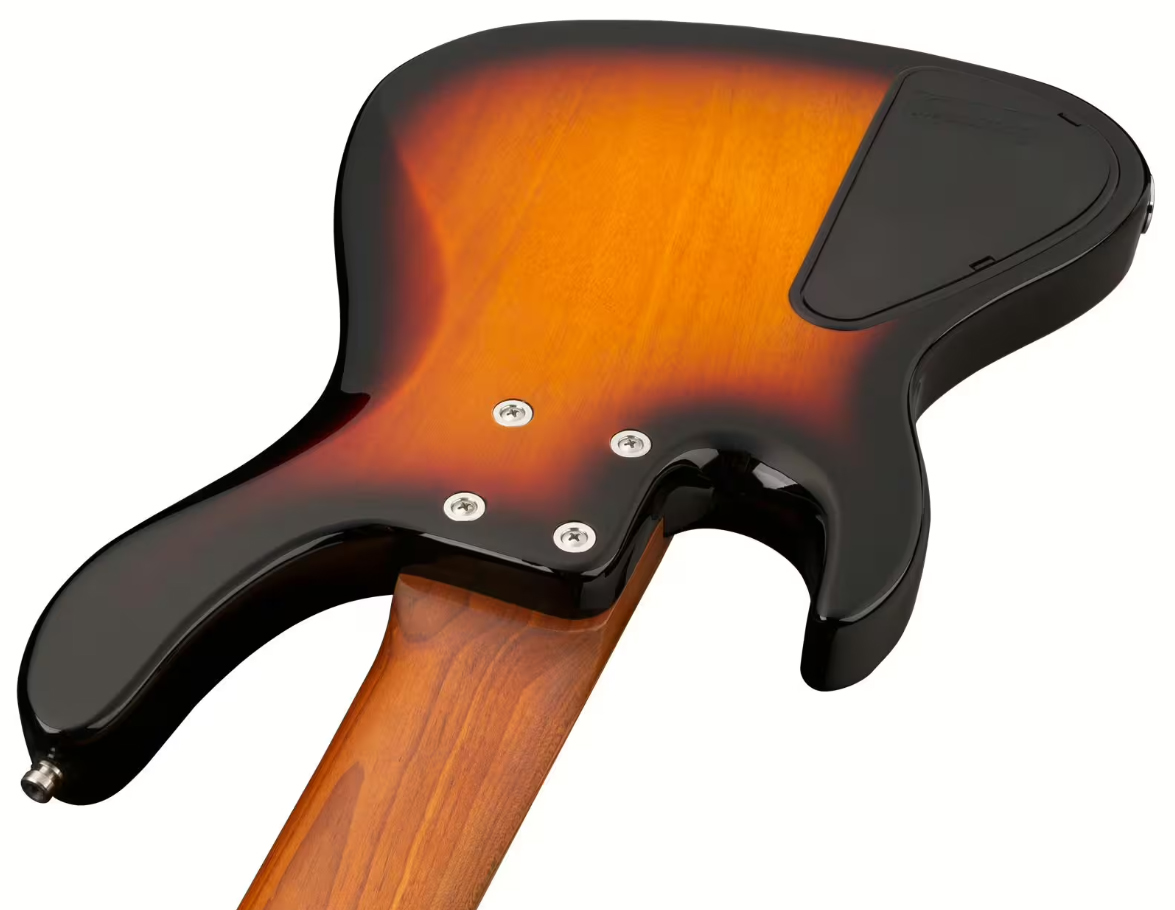 Sadowsky Modern Bass 24-fret 5c Metroexpress Active Mor - Tobacco Sunburst Transparent - Solid body elektrische bas - Variation 3