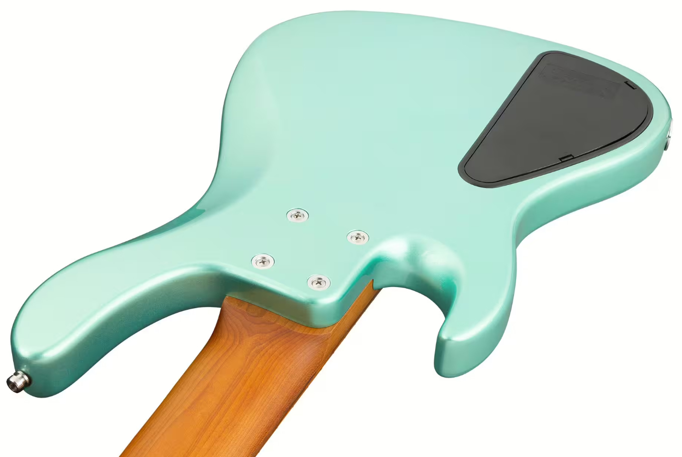 Sadowsky Modern Bass 24-fret 5c Metroexpress Active Mor - Solid Sage Green Metallic - Solid body elektrische bas - Variation 3