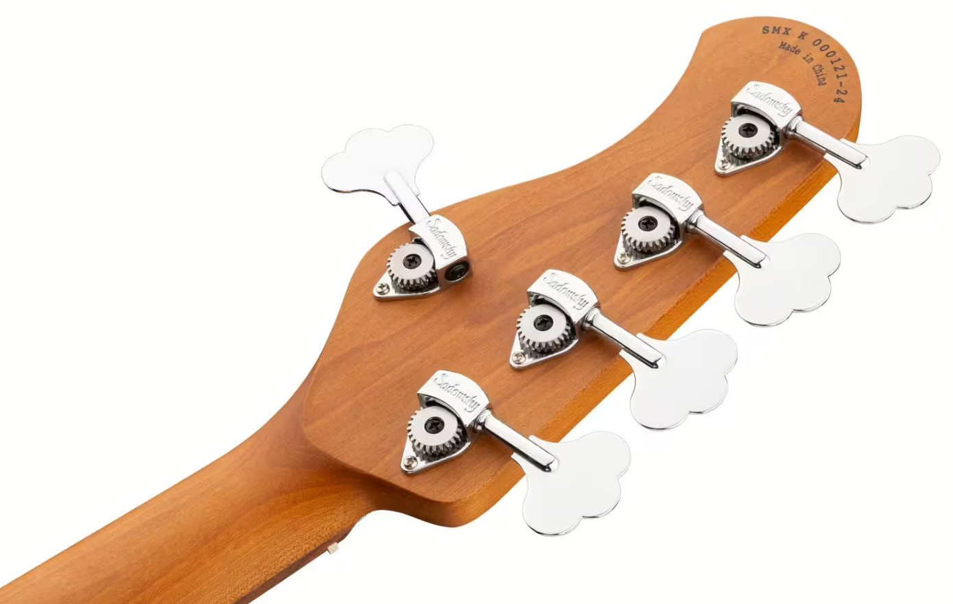 Sadowsky Modern Bass 24-fret 5c Metroexpress Active Mor - Solid Candy Apple Orange Metallic - Solid body elektrische bas - Variation 4