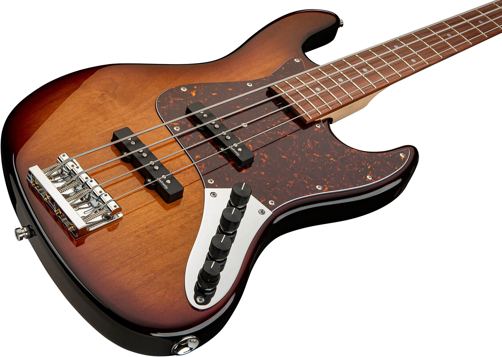 Sadowsky Modern Bass 24 Fret Alder 4c Metroline All Active Mor - '59 Burst Transparent - Solid body elektrische bas - Variation 2