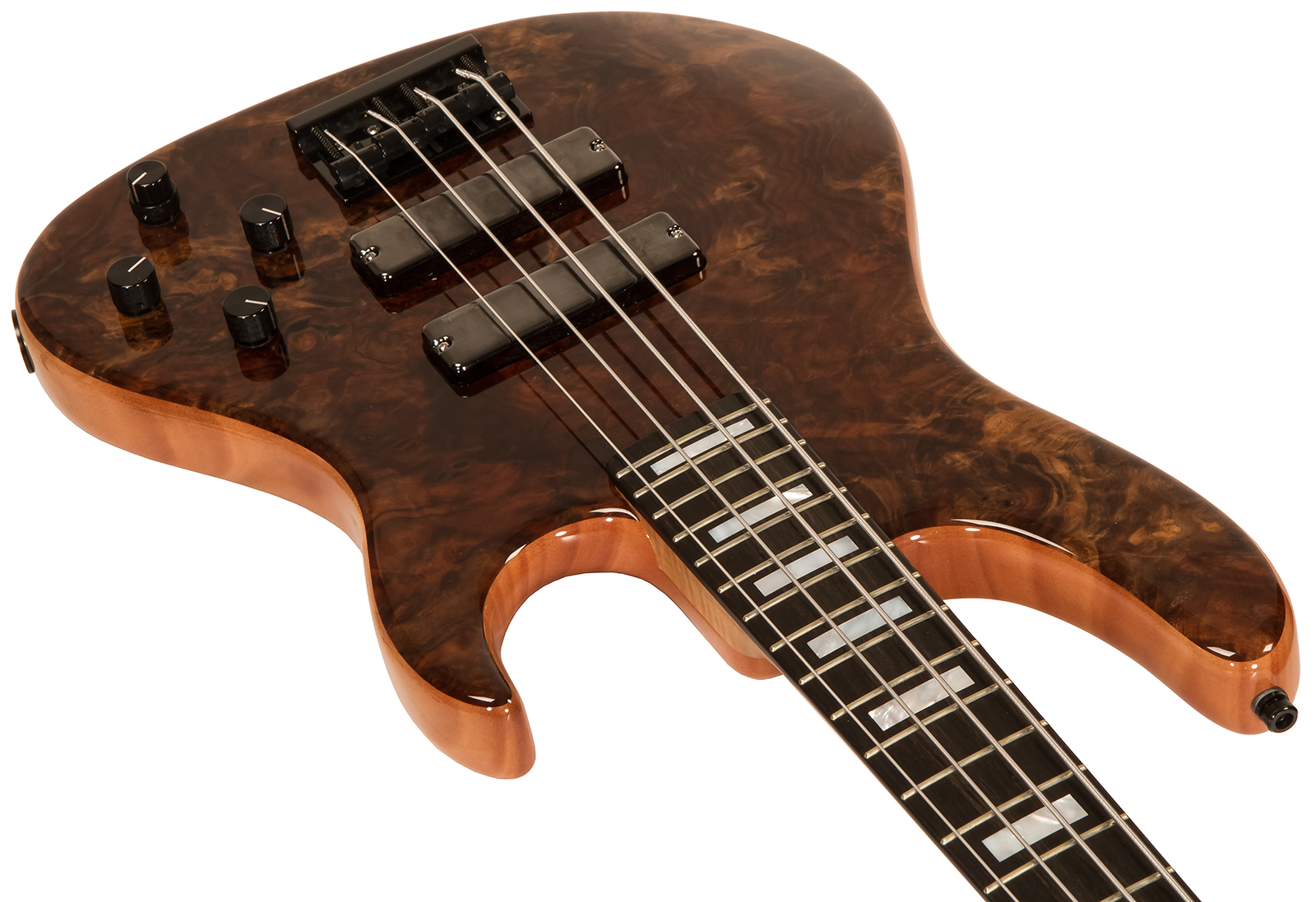 Sadowsky Modern Bass 24 Frets 4c Masterbuilt Ltd All Active Eb - Natural - Solid body elektrische bas - Variation 2