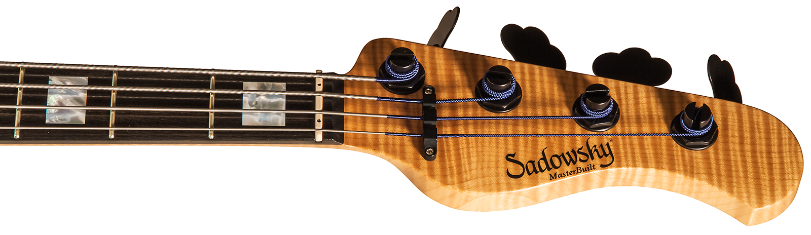 Sadowsky Modern Bass 24 Frets 4c Masterbuilt Ltd All Active Eb - Natural - Solid body elektrische bas - Variation 3