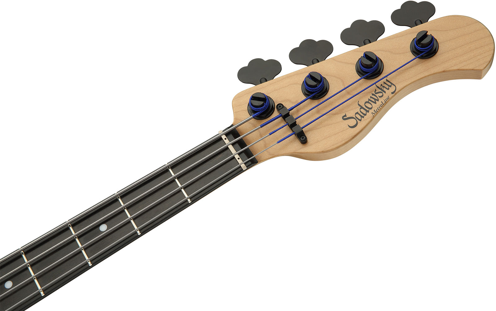 Sadowsky Modern Bass 24 Frets 4c Metroline Ltd 2021 All Okoume Active Mor - Natural - Solid body elektrische bas - Variation 4