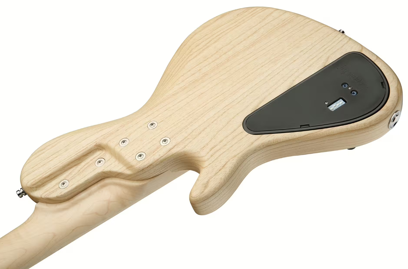 Sadowsky Single Cut Bass 24f Ash 5c Metroline All Active Mn - Natural Trans. Satin - Solid body elektrische bas - Variation 4