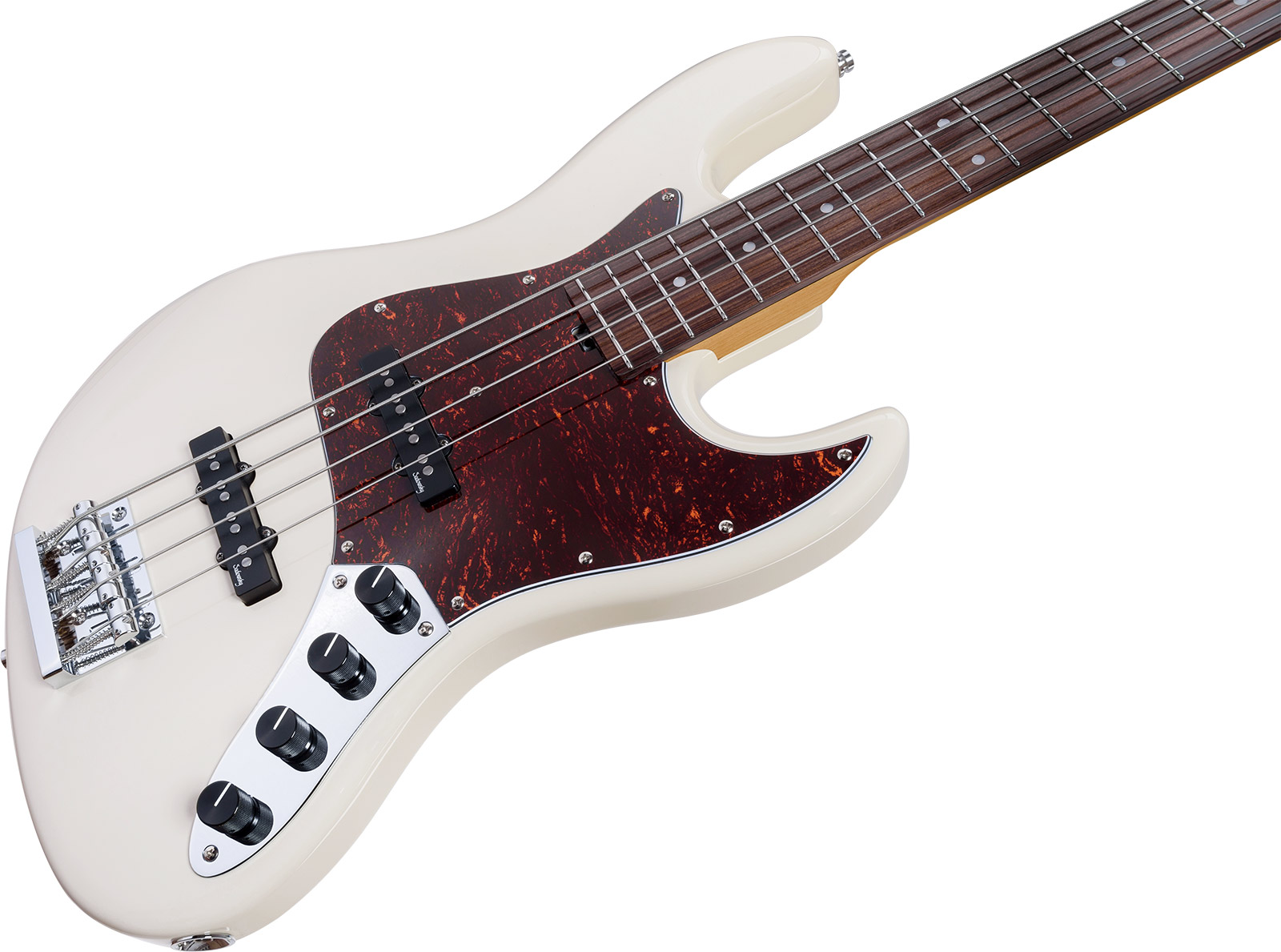Sadowsky Standard Jj 21 Fret 4c Metroexpress V2 Mor - Olympic White - Solid body elektrische bas - Variation 2