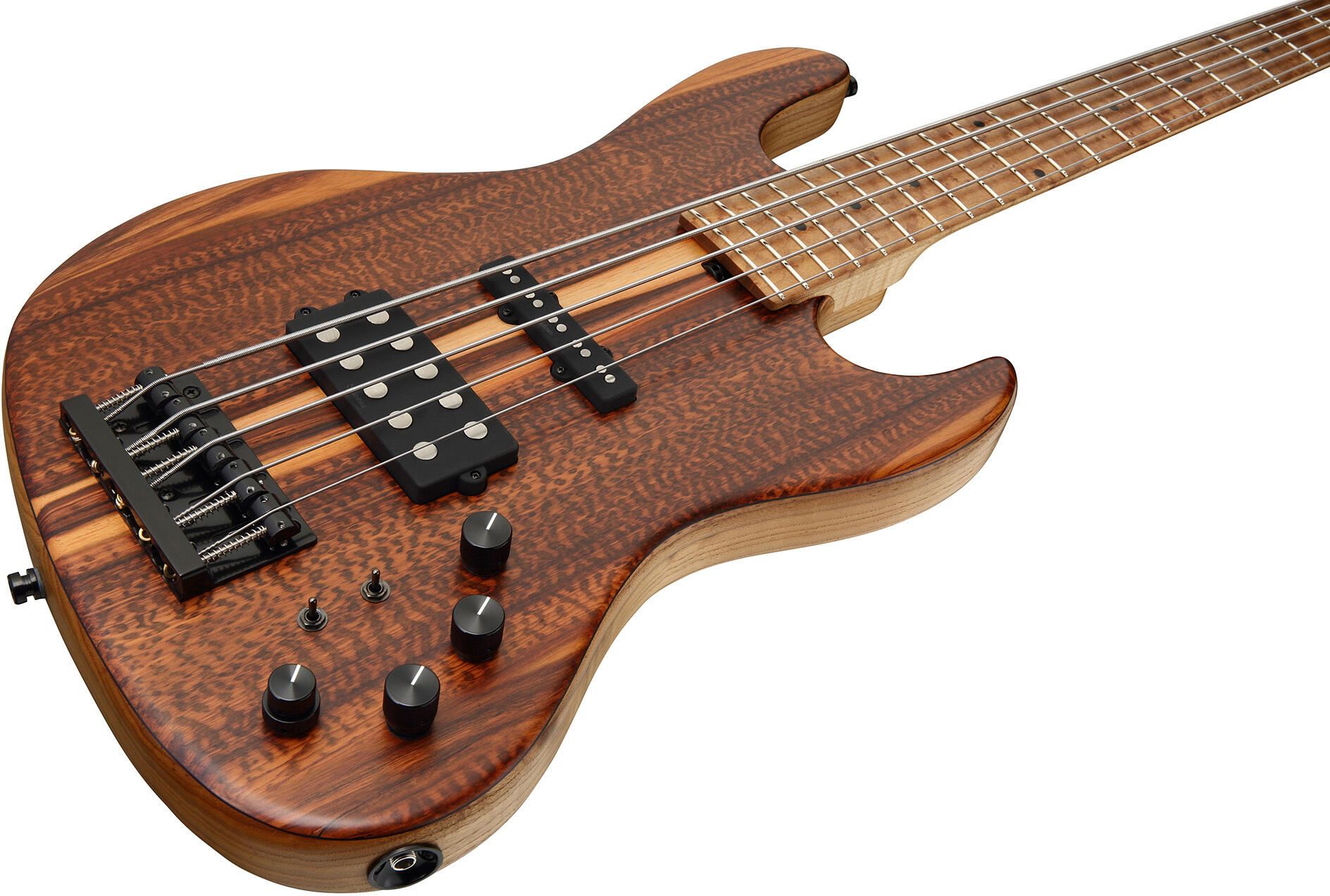 Sadowsky Standard M/m Bass 21 Fret 5c Metroline Ltd All Active Mn - Natural Transparent Satin - Solid body elektrische bas - Variation 2