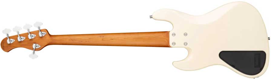 Sadowsky Vintage Jj Bass 21-fret 5c Metroexpress Mor - Olympic White - Solid body elektrische bas - Variation 1