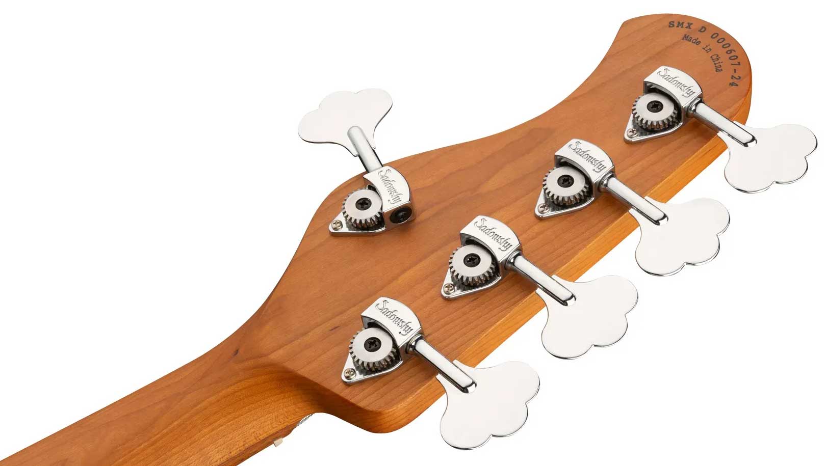 Sadowsky Vintage Jj Bass 21-fret 5c Metroexpress Mor - Olympic White - Solid body elektrische bas - Variation 5