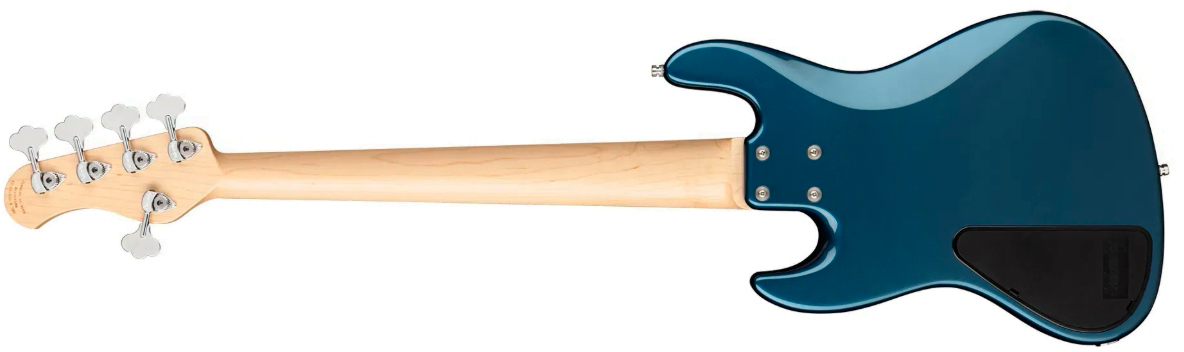 Sadowsky Vintage Jj Bass 21 Fret Alder 5c Metroline All Active Mor - Dark Lake Placid Blue Metallic - Solid body elektrische bas - Variation 1