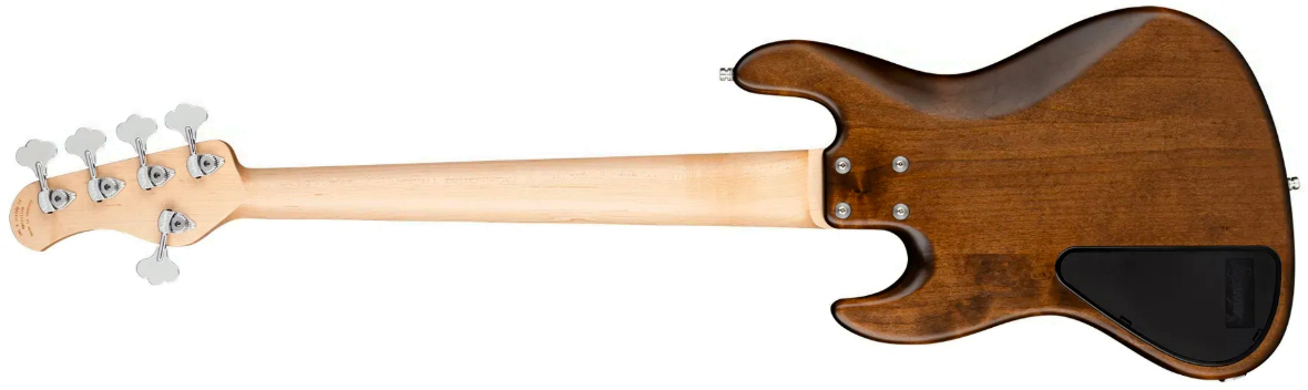 Sadowsky Vintage Jj Bass 21 Fret Alder 5c Metroline All Active Mor - Antique Tobacco Transparent Satin - Solid body elektrische bas - Variation 1