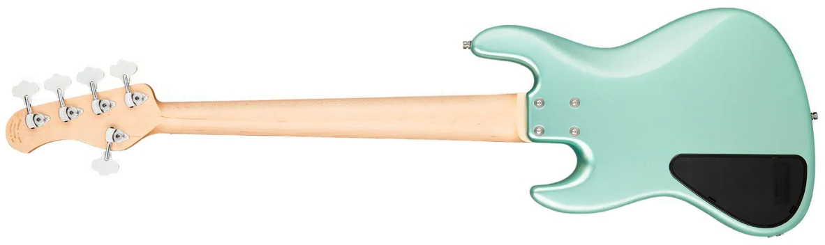 Sadowsky Vintage Jj Bass 21 Fret Alder 5c Metroline All Active Mor - Solid Sage Green Metallic Satin - Solid body elektrische bas - Variation 1