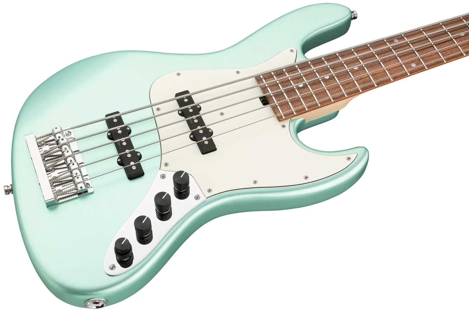 Sadowsky Vintage Jj Bass 21 Fret Alder 5c Metroline All Active Mor - Solid Sage Green Metallic Satin - Solid body elektrische bas - Variation 2
