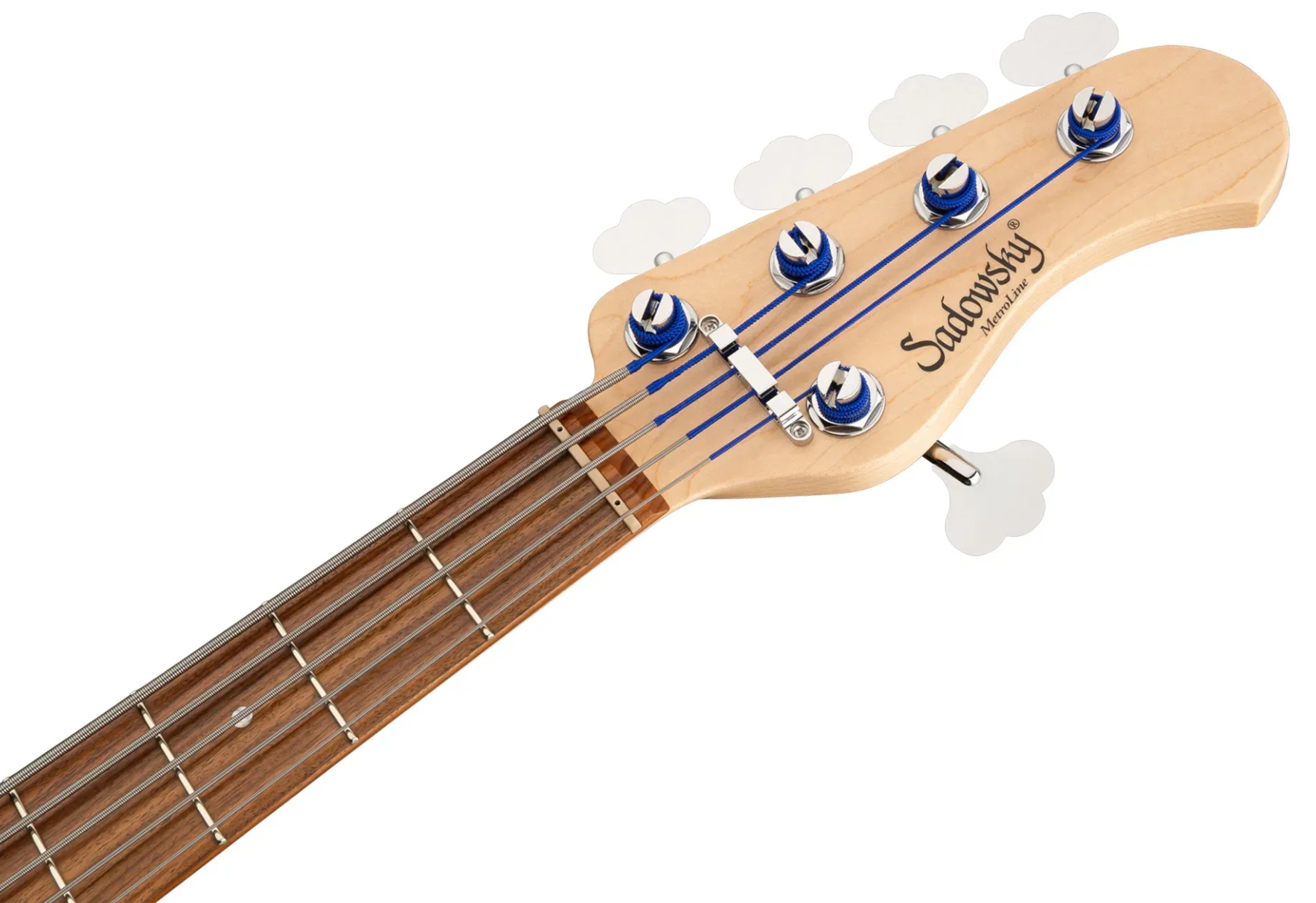 Sadowsky Vintage Jj Bass 21 Fret Alder 5c Metroline All Active Mor - Solid Olympic White - Solid body elektrische bas - Variation 4